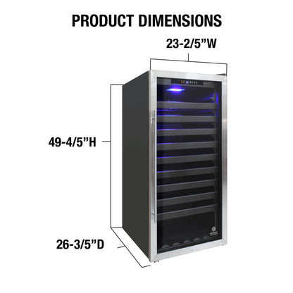 Wine Cooler EL-100SBB VINTOTEMP