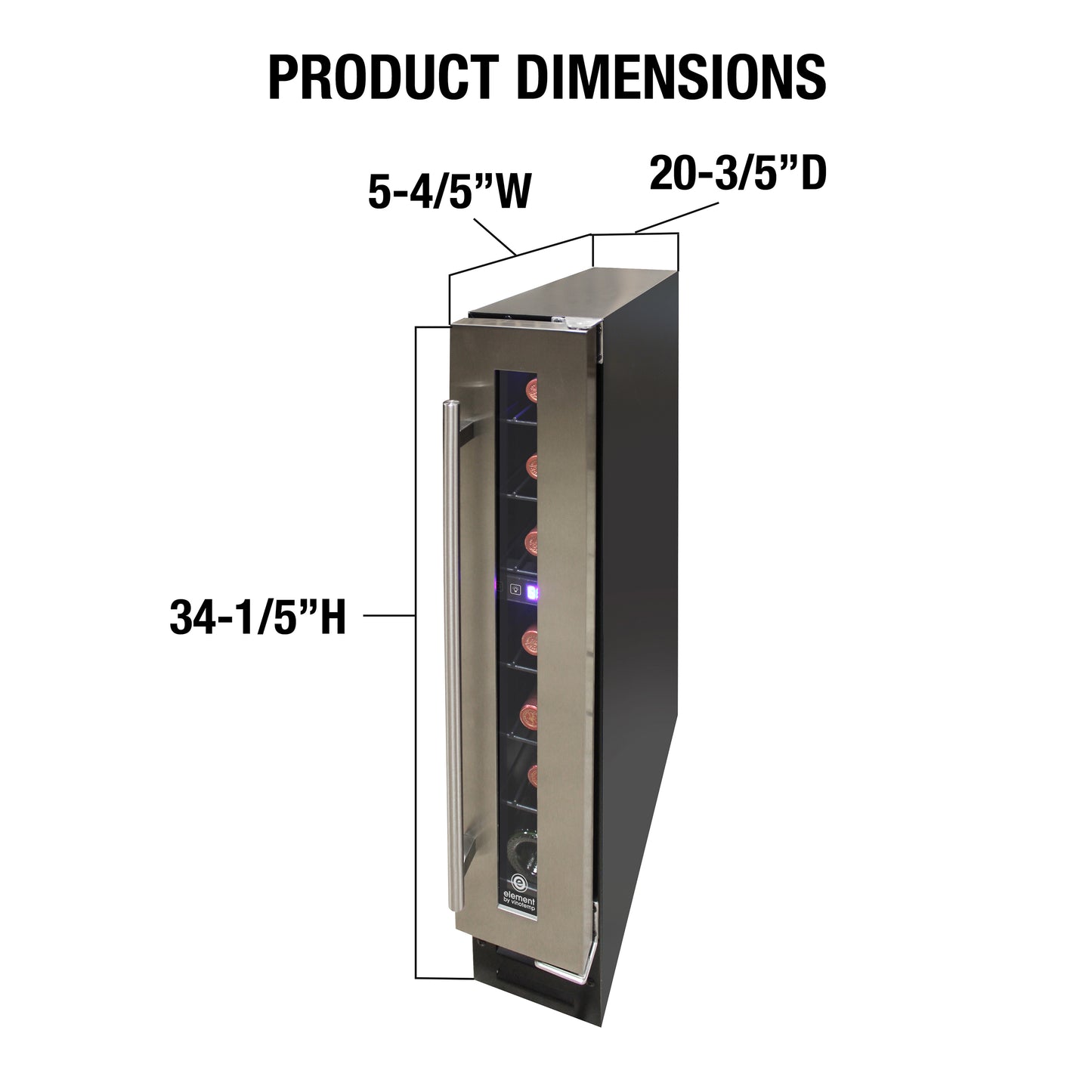 Wine Cooler  EL-7TSST VINOTEMP